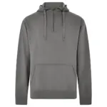 21211 - Regular Fit 1/4 Zip Hoodie, dark grey — productfoto 3