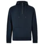 21211 - Regular Fit 1/4 Zip Hoodie, navy — productfoto 4