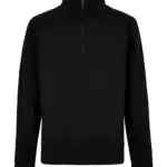 215_11_101_f-2025_01jpg - Hidalgo-werbeartikel 21511 - 1/4 Zip Pique Sweatshirt, black