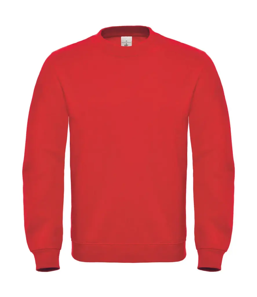 21542 - ID.002 Cotton Rich Sweatshirt, red — productfoto 7