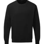 21652 - Crew Neck Sweatshirt Men, black — productfoto 3