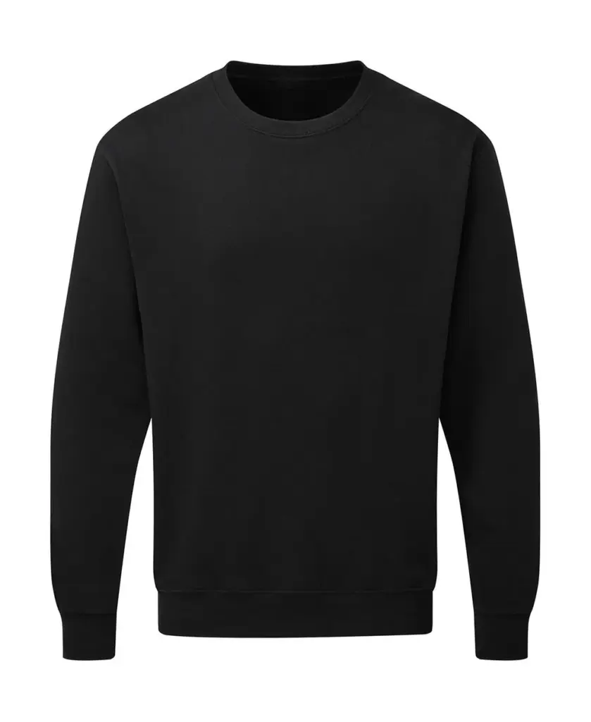 216_52_101_f_2019_02jpg - Hidalgo-werbeartikel 21652 - Crew Neck Sweatshirt Men, black — productfoto 3