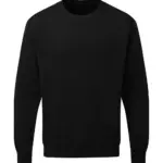 21652 - Crew Neck Sweatshirt Men, dark black — productfoto 4