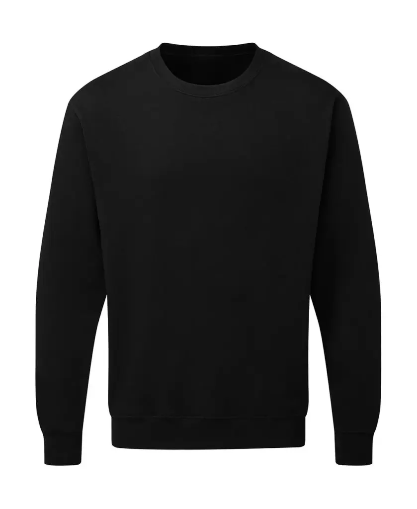216_52_104_f_2022_02jpg - Hidalgo-werbeartikel 21652 - Crew Neck Sweatshirt Men, dark black — productfoto 4