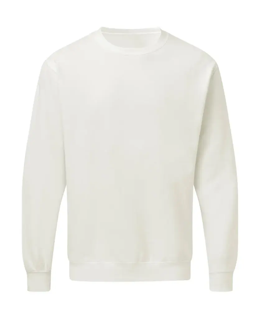 216_52_001_f_2022_02jpg - Hidalgo-werbeartikel 21652 - Crew Neck Sweatshirt Men, snowwhite — productfoto 2