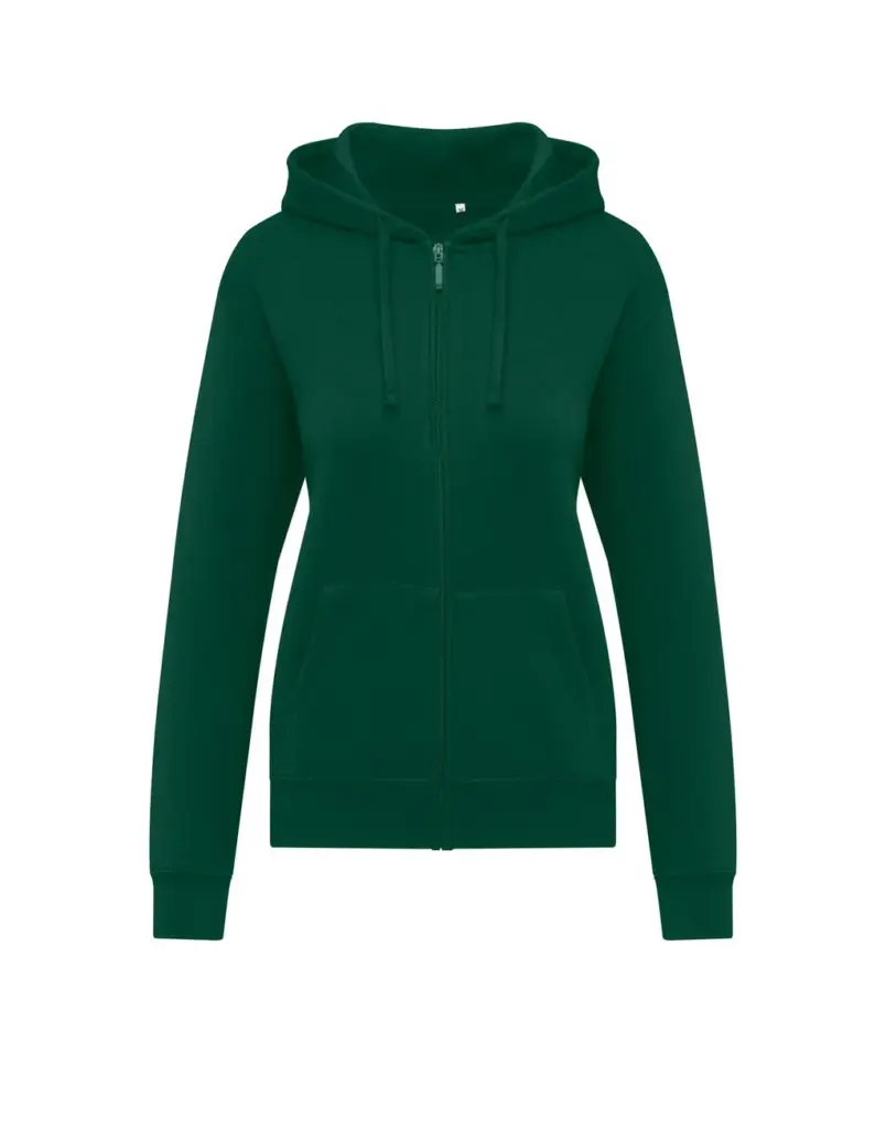 21752 - Originals Hooded Full Zip Women, bottle green — productfoto 7