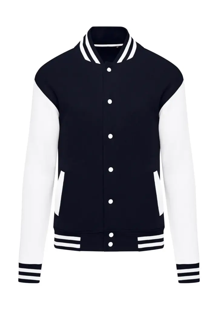 Kinder Varsity Jacket bedruckbar | Streetwear-Stil — Produktfoto 3