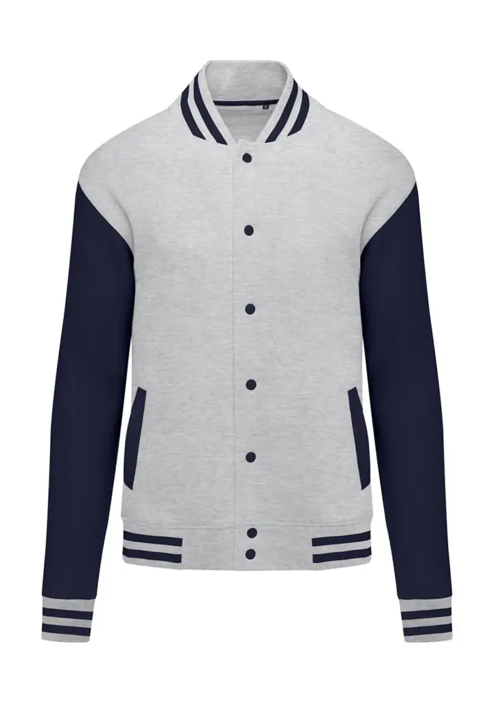 Kinder Varsity Jacket bedruckbar | Streetwear-Stil — Produktfoto 7