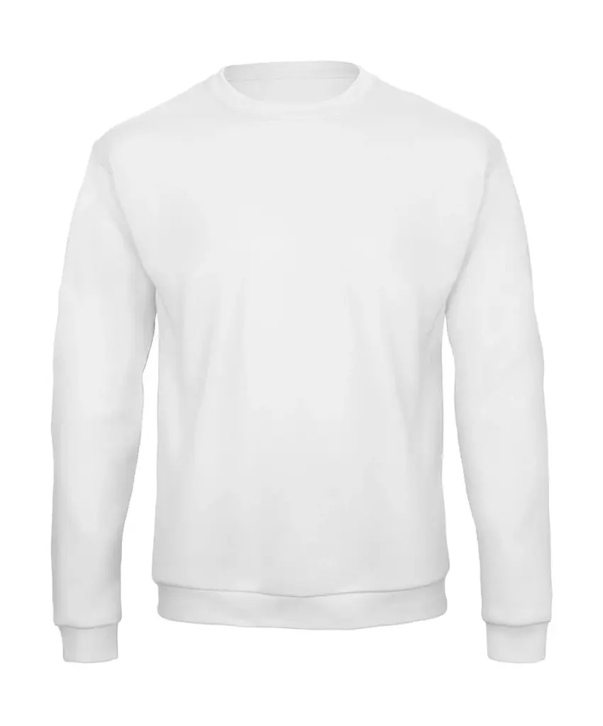 22042 - ID.202 50/50 Sweatshirt Unisex, white