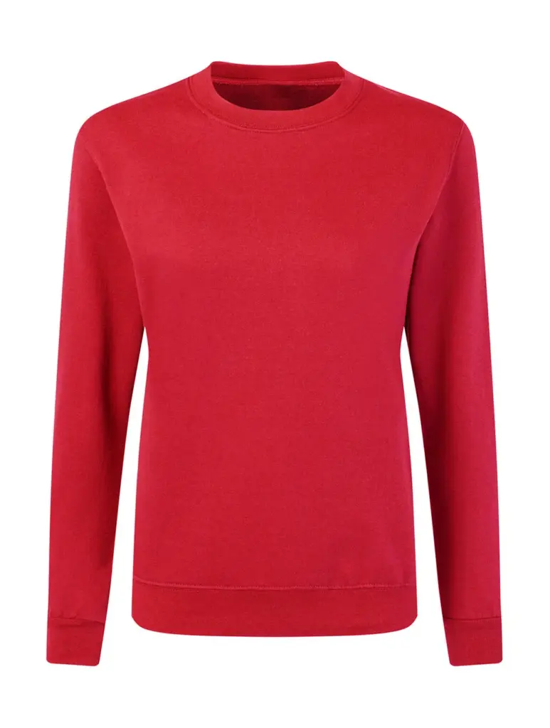 22052 - Crew Neck Sweatshirt Women, red — productfoto 7