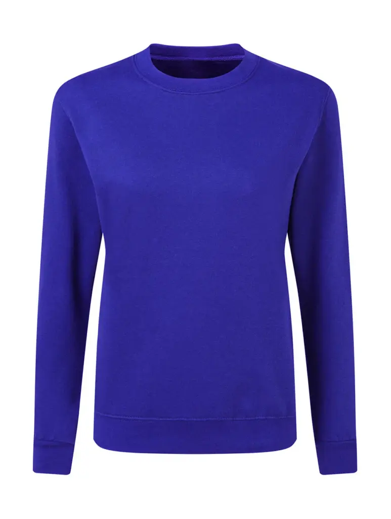 22052 - Crew Neck Sweatshirt Women, royal blue — productfoto 5
