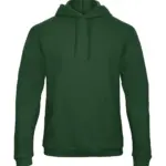 22142 - ID.203 50/50 Hooded Sweatshirt Unisex, bottle green — productfoto 10