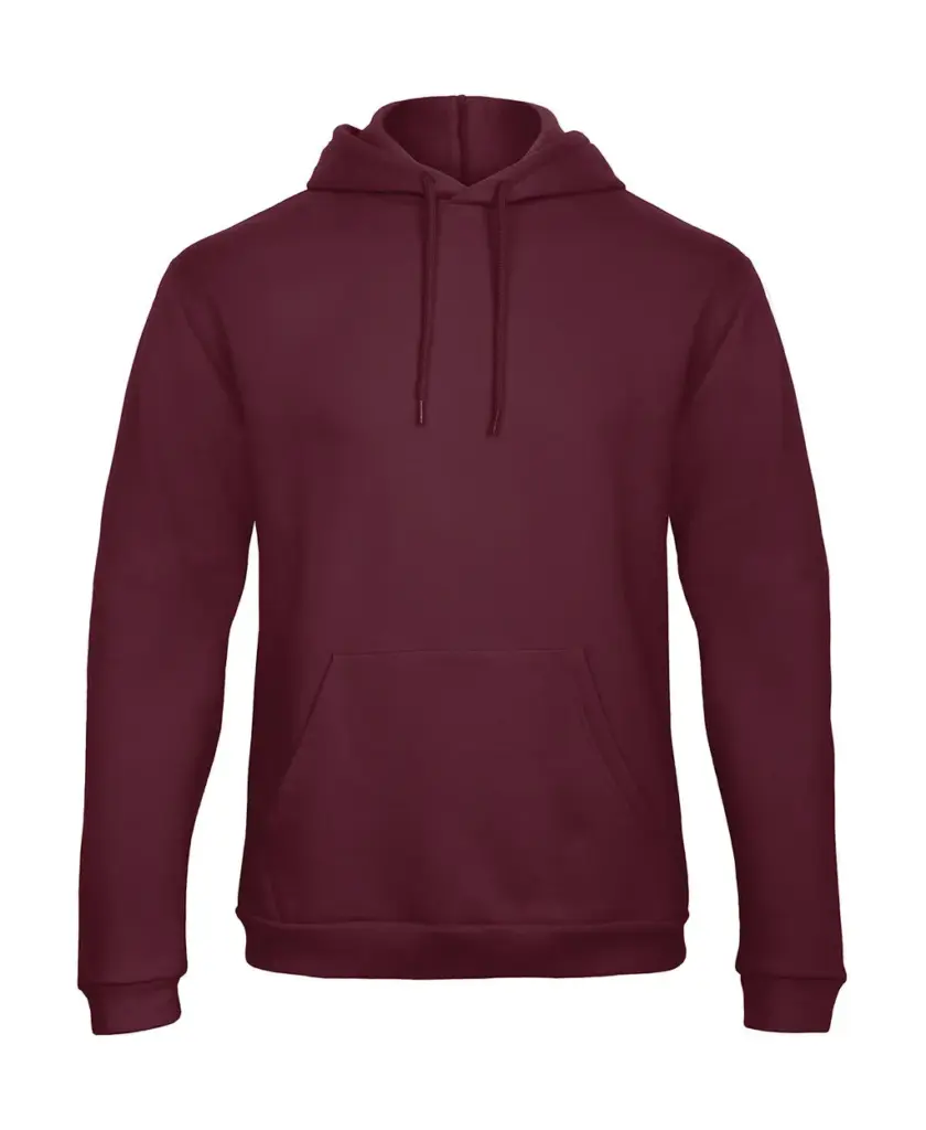 22142 - ID.203 50/50 Hooded Sweatshirt Unisex, burgundy — productfoto 9