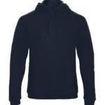 22142 - ID.203 50/50 Hooded Sweatshirt Unisex, navy — productfoto 5