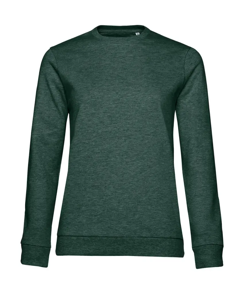 22542 - #Set In /women French Terry, heather dark green — productfoto 26