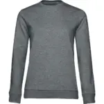 22542 - #Set In /women French Terry, heather mid grey — productfoto 7