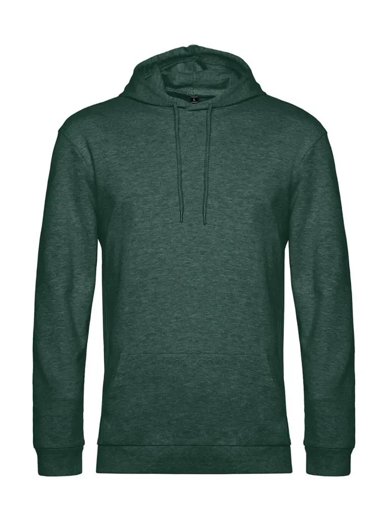 22642 - #Hoodie French Terry, heather dark green — productfoto 26