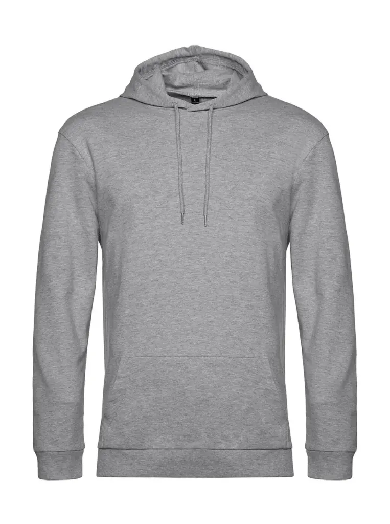 22642 - #Hoodie French Terry, heather grey — productfoto 8