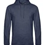 22642 - #Hoodie French Terry, heather navy — productfoto 9