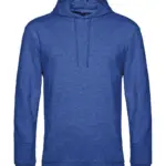 22642 - #Hoodie French Terry, heather royal blue — productfoto 12
