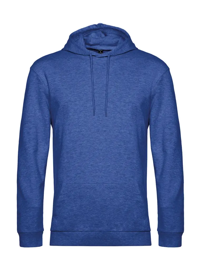 22642 - #Hoodie French Terry, heather royal blue — productfoto 12