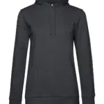 22742 - #Hoodie /women French Terry, asphalt — productfoto 3