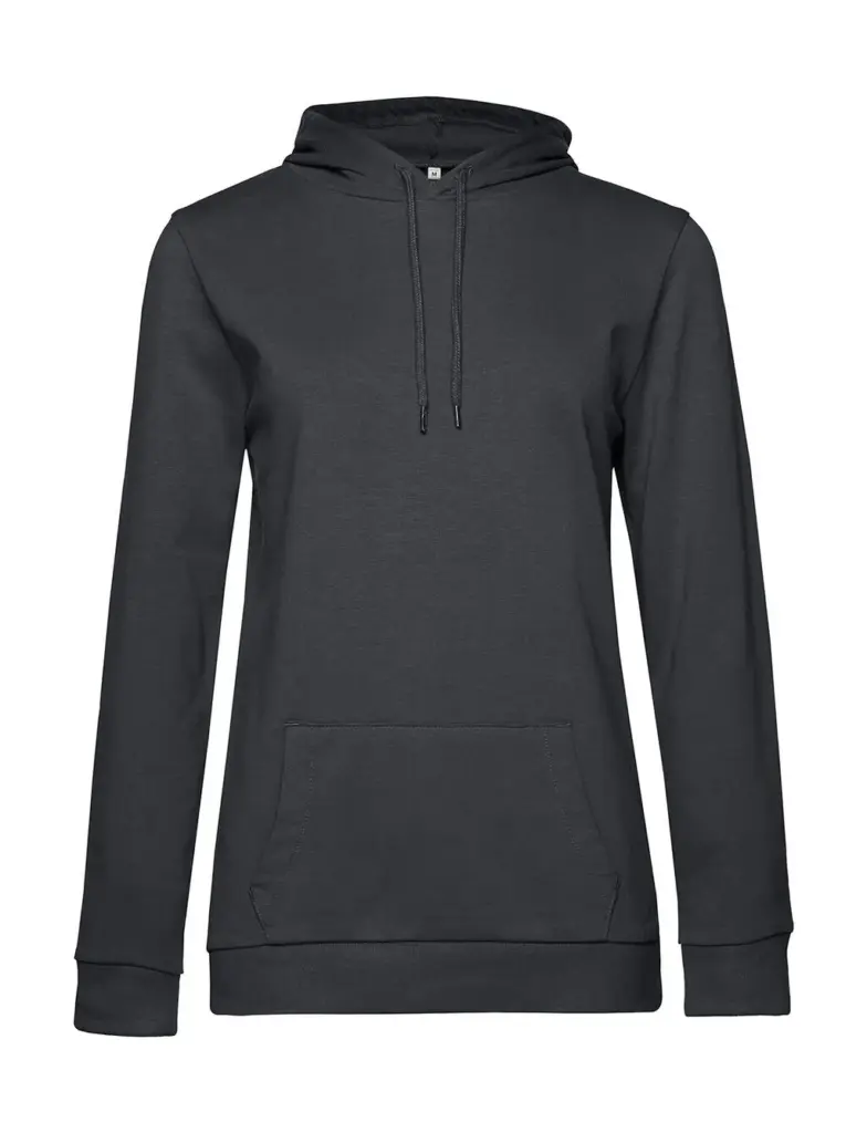 22742 - #Hoodie /women French Terry, asphalt — productfoto 3
