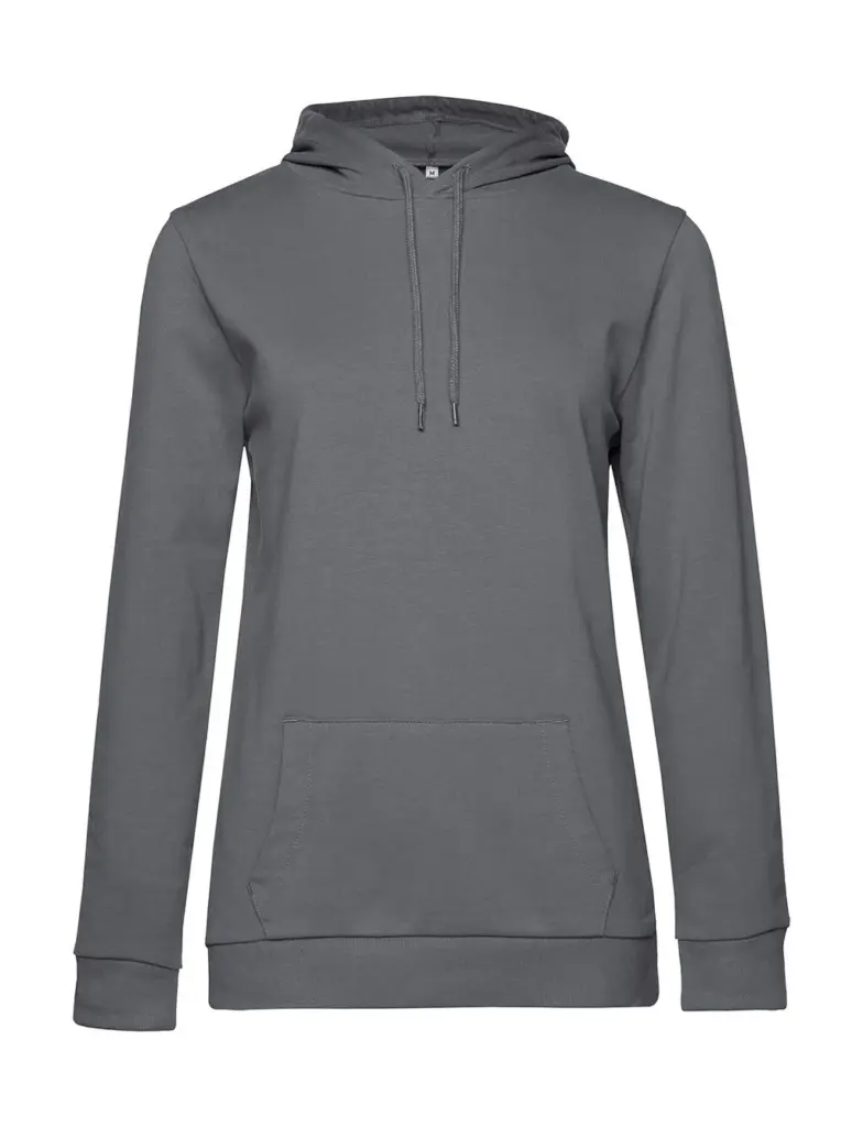 22742 - #Hoodie /women French Terry, elephant grey — productfoto 5