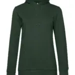 22742 - #Hoodie /women French Terry, forest green — productfoto 30