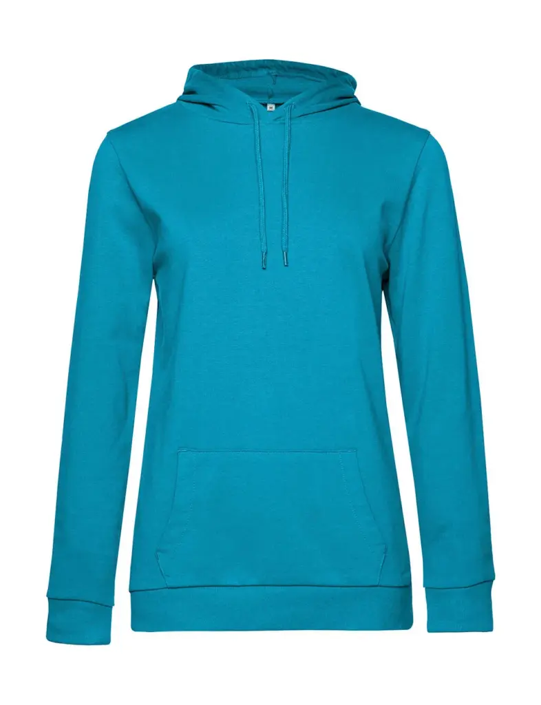 22742 - #Hoodie /women French Terry, hawaiian blue — productfoto 13