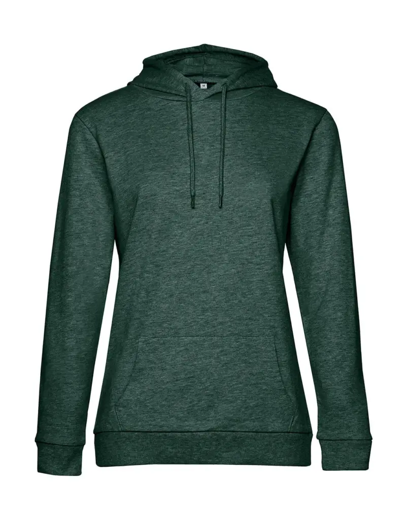 22742 - #Hoodie /women French Terry, heather dark green — productfoto 26