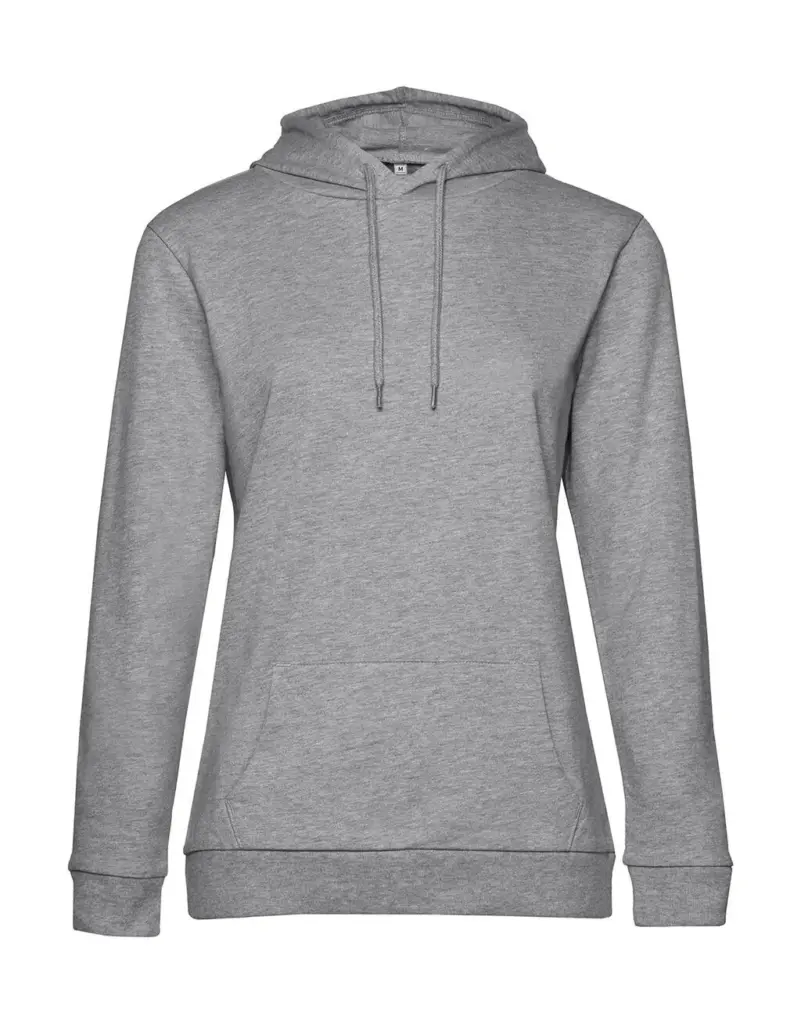 22742 - #Hoodie /women French Terry, heather grey — productfoto 8