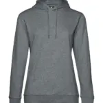 22742 - #Hoodie /women French Terry, heather mid grey — productfoto 7