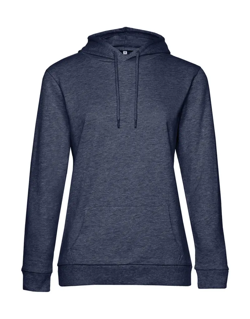 22742 - #Hoodie /women French Terry, heather navy — productfoto 9