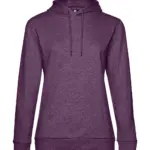 22742 - #Hoodie /women French Terry, heather purple — productfoto 16