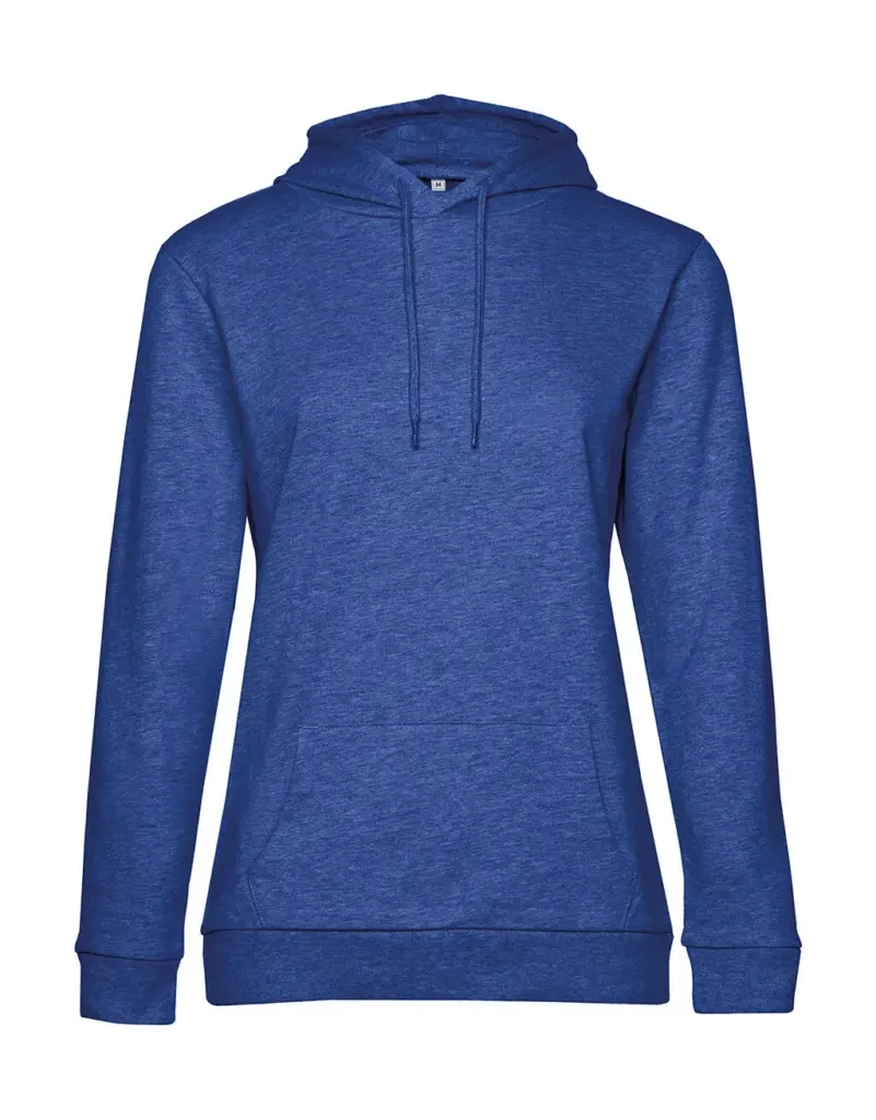 22742 - #Hoodie /women French Terry, heather royal blue — productfoto 12