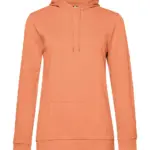 22742 - #Hoodie /women French Terry, melon orange — productfoto 24
