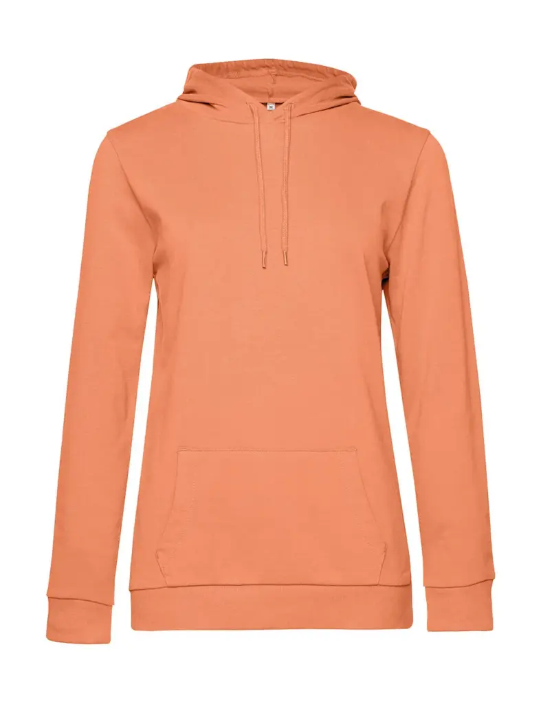22742 - #Hoodie /women French Terry, melon orange — productfoto 24