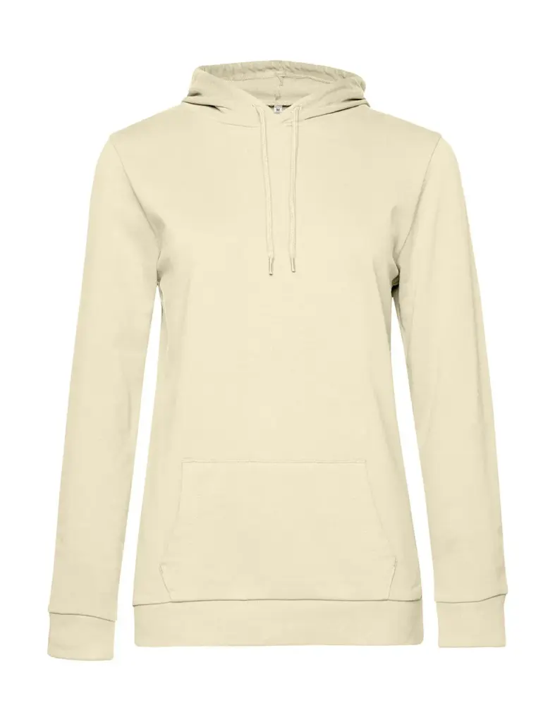 22742 - #Hoodie /women French Terry, pale yellow — productfoto 31