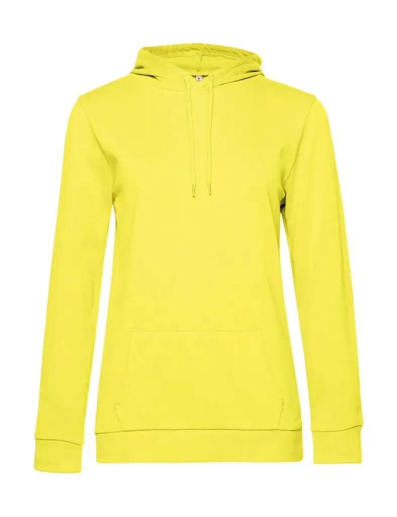 22742 - #Hoodie /women French Terry, solar yellow — productfoto 32