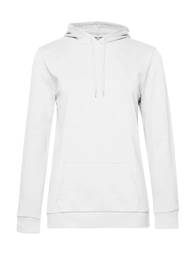 22742 - #Hoodie /women French Terry, white