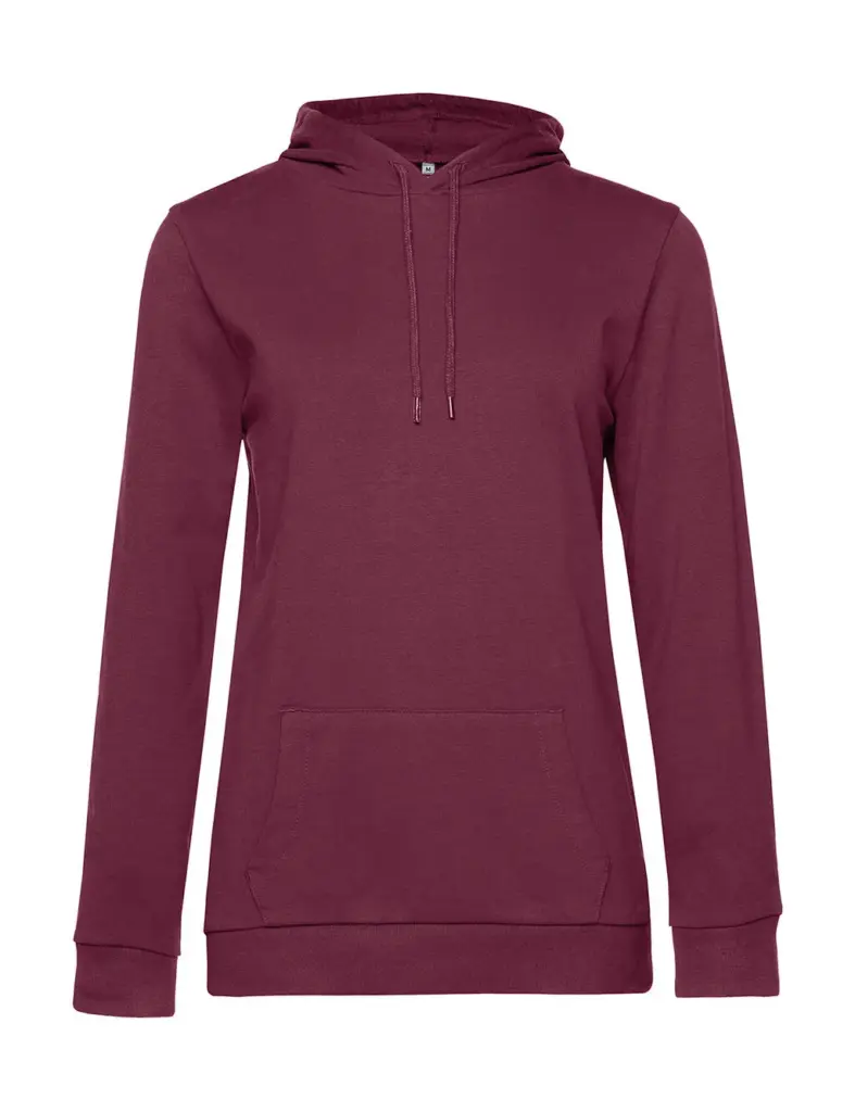 22742 - #Hoodie /women French Terry, wine — productfoto 25