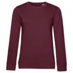 22942 - Crew Neck /women French Terry, burgundy — productfoto 15