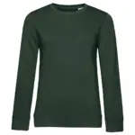 22942 - Crew Neck /women French Terry, forest green — productfoto 19