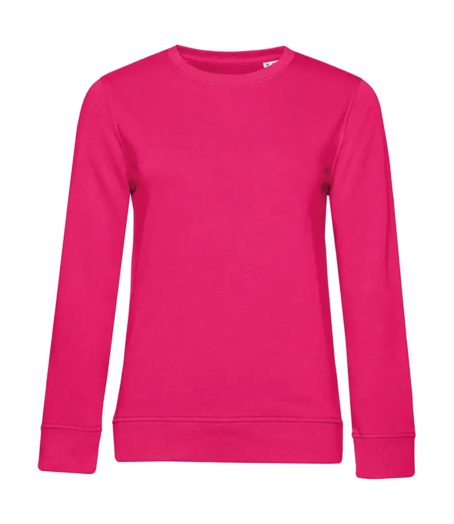 22942 - Crew Neck /women French Terry, magenta pink — productfoto 13