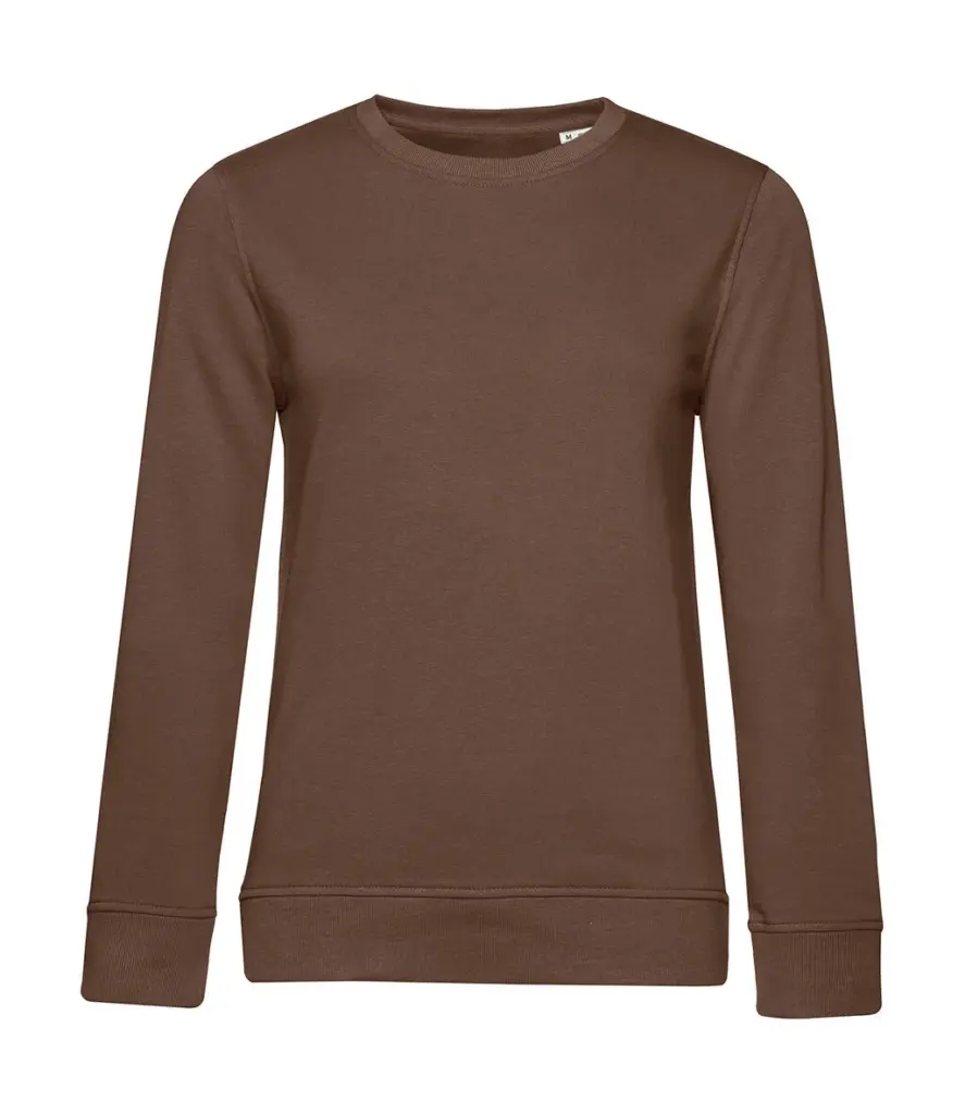 22942 - Crew Neck /women French Terry, mocha — productfoto 21