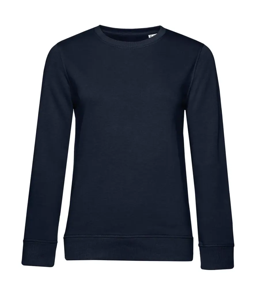 22942 - Crew Neck /women French Terry, navy blue — productfoto 7