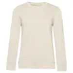22942 - Crew Neck /women French Terry, off white — productfoto 2