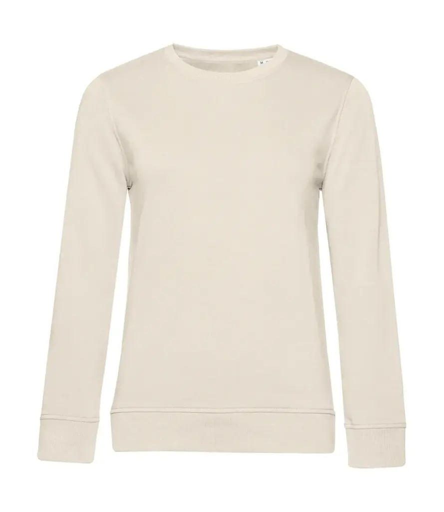 22942 - Crew Neck /women French Terry, off white — productfoto 2