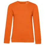 22942 - Crew Neck /women French Terry, pure orange — productfoto 12